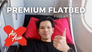 $130 Business Class Flight! | Air Asia X Premium Flatbed Flight Review