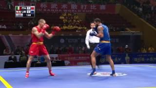 Sanshou Sanda 2016 World Cup Semi Finals Italy vs Lebanon 80 Kg Men