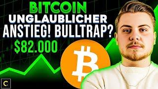 Bitcoin - Unfassbarer Anstieg! Bulltrap? #bitcoin #trading