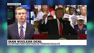 Trump tightens Iran sanctions as part of so-called 'maximum pressure campaign'