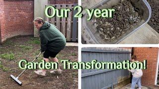 How we got rid of leatherjacket grubs and created our dream family garden!