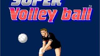 Super Volleyball Playthrough  (Arcade - 1989)