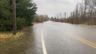 Flooding, Road Closures Caused By Record Rainfall In Whatcom County