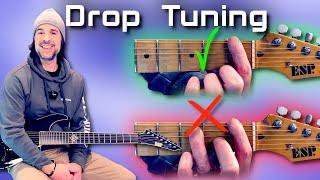 Drop tuning for beginners