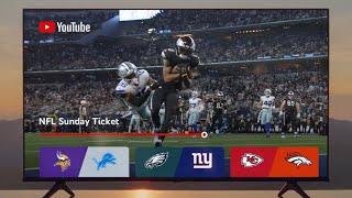 NFL Sunday Ticket | YouTube & YouTube TV