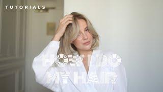 How I style my short hair - with dyson!