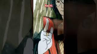 How to make the drawing of Itachi ##shortsvideo##kt