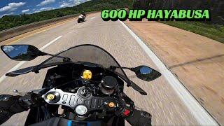 Trips on Twos EP.1 | CHASING A 600HP HAYABUSA ON MY R7...