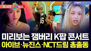 [D뉴스] 미리보는 잼버리 K팝 콘서트…아이브·뉴진스·NCT드림 총출동