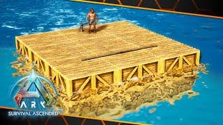 How to Build a Raft with Foundations that Works in ARK: Survival Ascended!