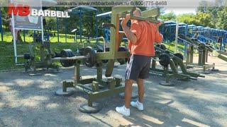 Присед. Упражнения для ног тренажер 7.65 barbell