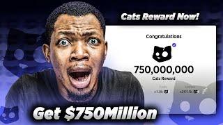 Win $750 Million $Cats FairLaunch || Do This