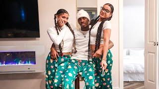 THESE 2 TWINS CAME BACK FOR A SLEEPOVER…
