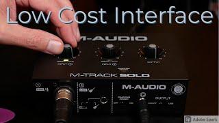 M-Audio M-Track Solo - Unbox and Workout