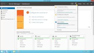 How to install and Configure Active Directory (AD) DNS and DHCP Server  on Windows Server 2012 R2