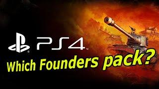 PS4 WOT BETA/Which Founders pack? (World of Tanks Console)