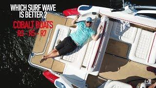 Cobalt Boats R3, R5, R7 Surf Review  Test Drive - Action Water Sports