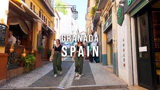 Granada  Spain Walking Tour (4K) – Explore the Historic City Center