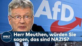 MEUTHEN zu AFD-Streit: „Sie wollen zurück zu Zeiten, die es nicht mehr geben kann“ | WELT INTERVIEW