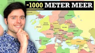 Was wäre wenn der Meeresspiegel um 1000 Meter sinkt?