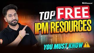 Top Free IPM Study Materials & Resources for IPMAT 2025 Preparation | Must Know for Aspirants ️