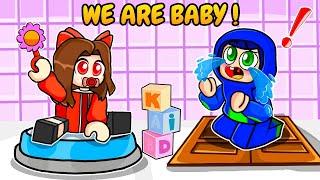 Roblox BABY TEAMATE PUZZLE Between Ayush More and Ekta More | MoreBlox