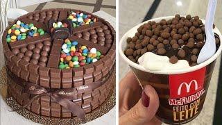 Delicious Chocolate Cake Recipe | Amazing Chocolate Cake Decorating Idea  Satisfying Cakes