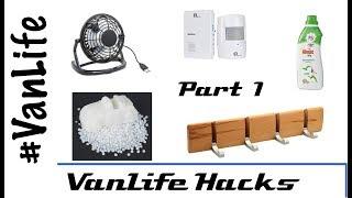 VanLife Hacks Part 1 - Tips and Must Haves to make life easier in a Campervan / RV / Motorhome