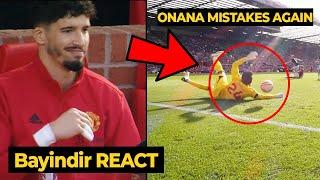 Altay Bayindir REACTION after Onana make mistakes again | Manchester United News