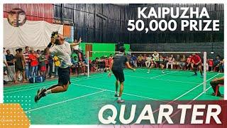 JACOB/SHYAMPRASAD VS ARJUN/GANESH:10TH JOYEES ALL KERALA BADMINTON TOURNAMENT KAIPUZHA