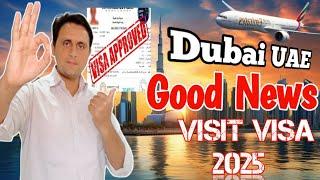 Dubai Visit Visa Good News 2025/How To Get Job In Dubai/Dubai Mein Job Kaise Paye #job #jobs