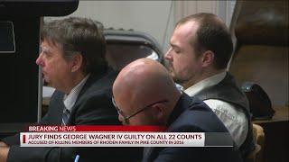 George Wagner IV guilty on all charges in Rhoden family massacre