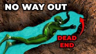 Dead end traps cave divers | The Jacob’s Well Diving Tragedy