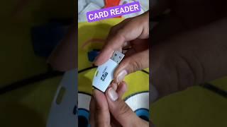 Memory Card Reader (Universal Serial Bus) #smartphone #memory #usb #review #unboxing