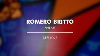 Deep Love | Limited Edition Print | 36in x 60in | Romero Britto Fine Art