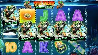 Big Bass Misson Fishin  Kücük Kasa Katlama #casino #slotmachine #blackjack #slots #bigwin