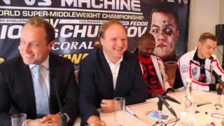 RANDOMLY FUNNY VIDEO - VLAD HRUNOV, ROY JONES JR, FEDOR CHUDINOV & FRANCIS WARREN / MAN VS MACHINE