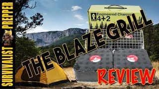 The Blaze grill Review (Off the Grid & Camping Cooking)