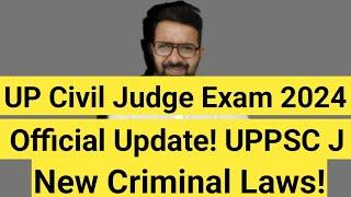 UP Civil Judge Vacancy 2024 || Official Update!