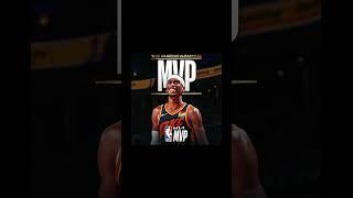 SGA wins the 24-25 NBA MVP award  #shorts #fyp #nba #nbamvp #mvp #okc #okcthunder #33ppg