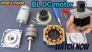 Brushless Motor || What's Inside BL DC Motor || Powerful Motor| The Experiment Ideas | #shorts