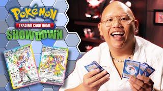 Pokémon TCG: Jacob Batalon Ignites Cinderace's Flare Strike! | Stellar Crown Showdown