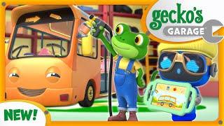 Blue's Back To School Blues | Brand New Gecko's Garage Season 7 | Truck Cartoons For Children