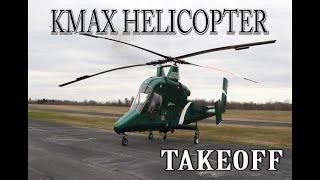 KMAX Helicopter Takeoff