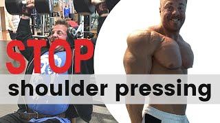 SKIP Shoulder Pressing to Grow Huge Capped Delts