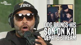 DDG Brings His Son On Kai Cenat's Stream | Joe Budden Reacts