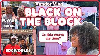 Should I really be here? | Black on the Block: Juneteenth Vendor Vlog | Kembeckled