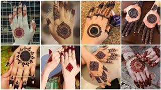 gol tikki mehndi design mehndi design 2024 new style simple back hand please watch