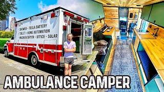 Engineer Builds GREATEST Ambulance Conversion EVER!