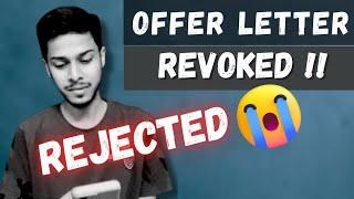 Wipro Rejection Mail | Onboarding cancelled | Offer letter revoked | Elite hiring | Pre-skilling